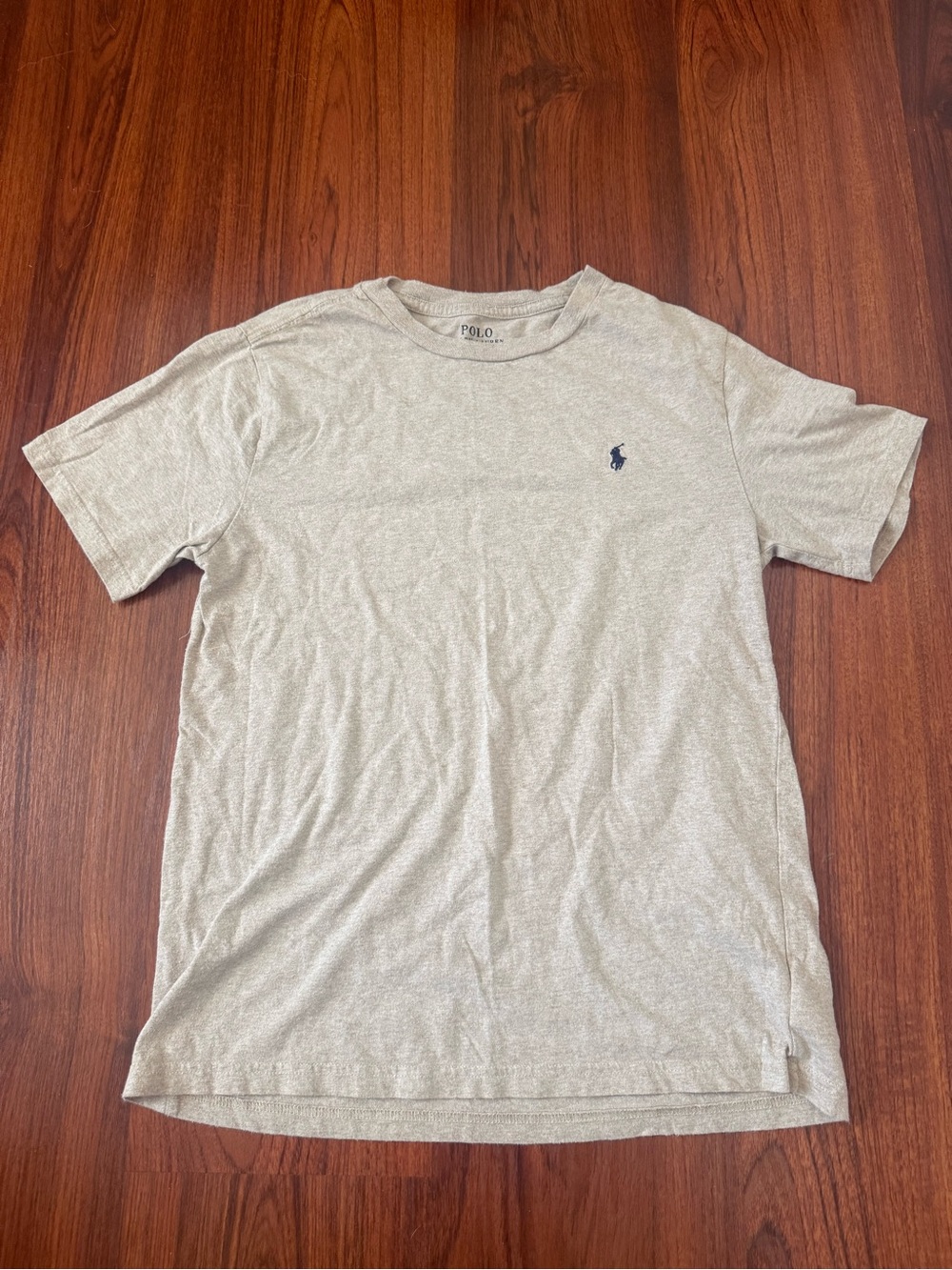 Polo by Ralph Lauren Heather Gray Crew Neck T-Shirt